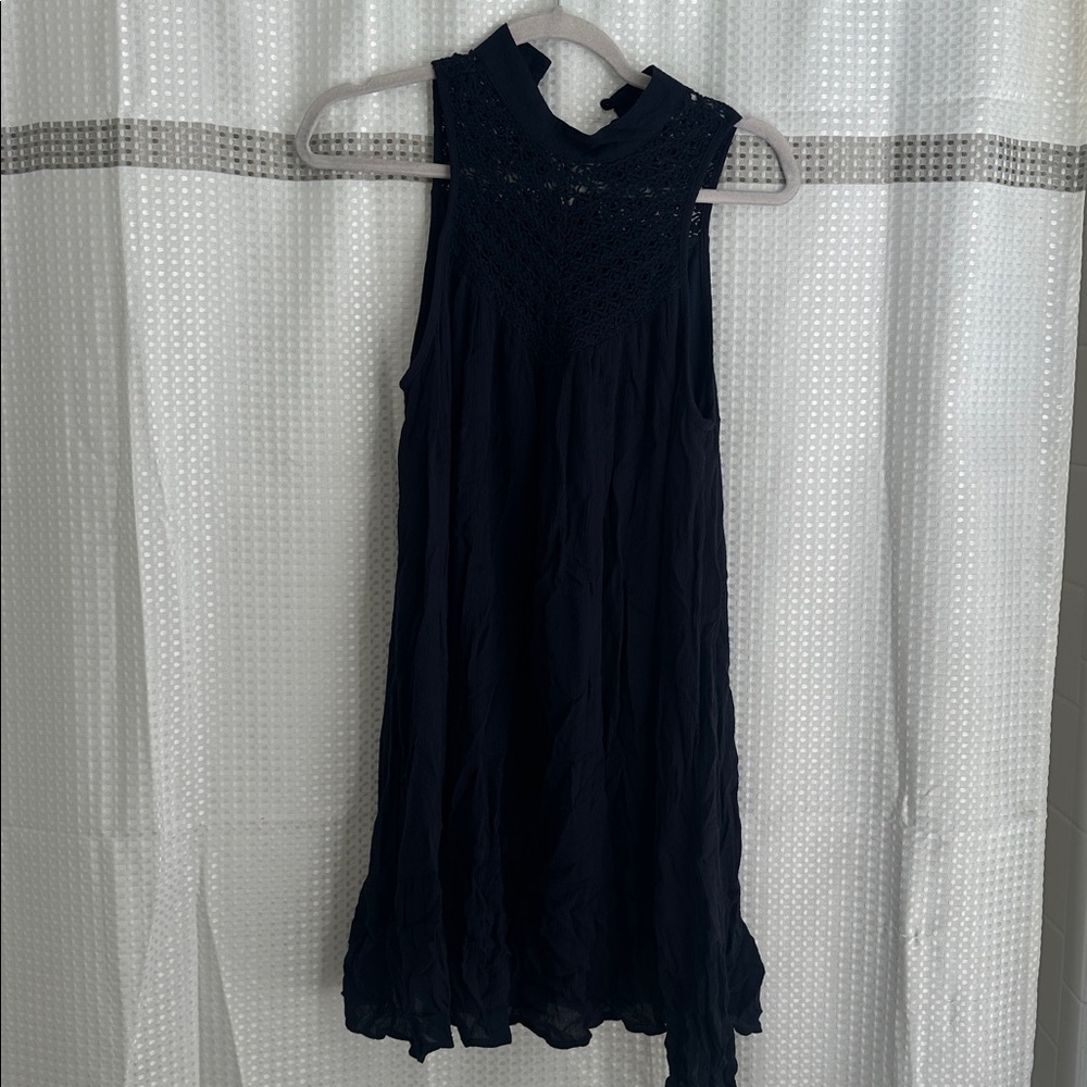 Band of Gypsies Black Midi Dress